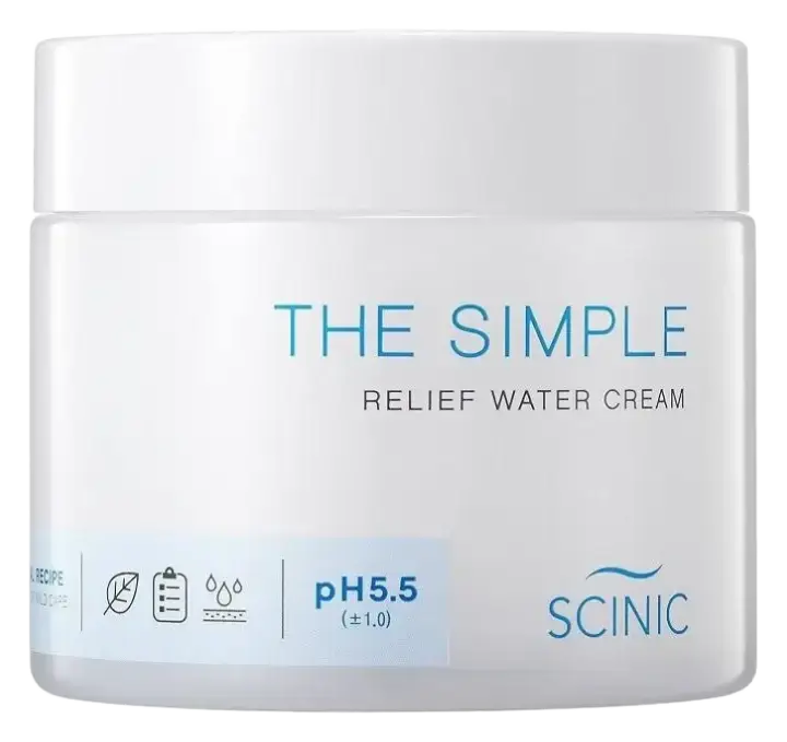 SCINIC The Simple Relief Water Cream