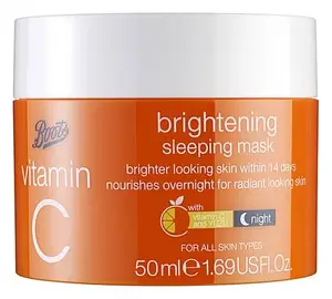 Boots Vitamin C Brightening Sleeping Mask