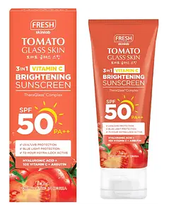 Fresh Skinlab Tomato Glass Skin Serum Sunscreen