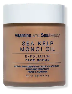 Vitamins and Sea beauty Monoi Oil & Sea Kelp Exfoliating Face Scrub