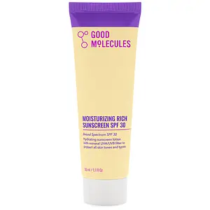 Good Molecules Moisturizing Rich Sunscreen SPF 30