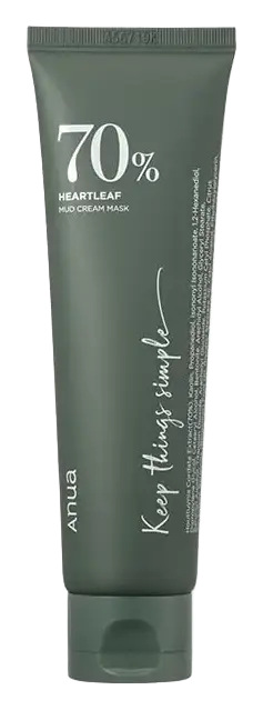 Anua Heartleaf 70% Mud Cream Mask