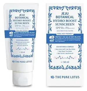 The Pure Lotus Jeju Botanical Hydro Boost Sunscreen SPF 50+