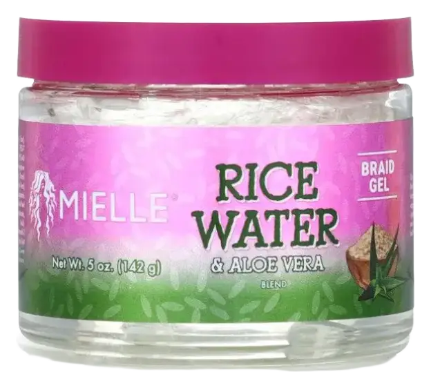 Mielle Organics Rice Water And Aloe Braid Gel