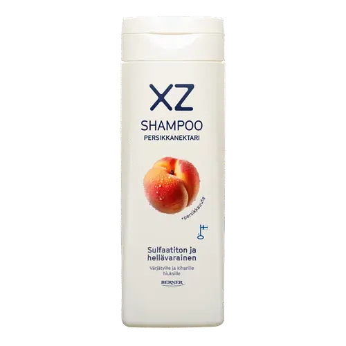 XZ Persikkanektari Sulfaatiton Shampoo