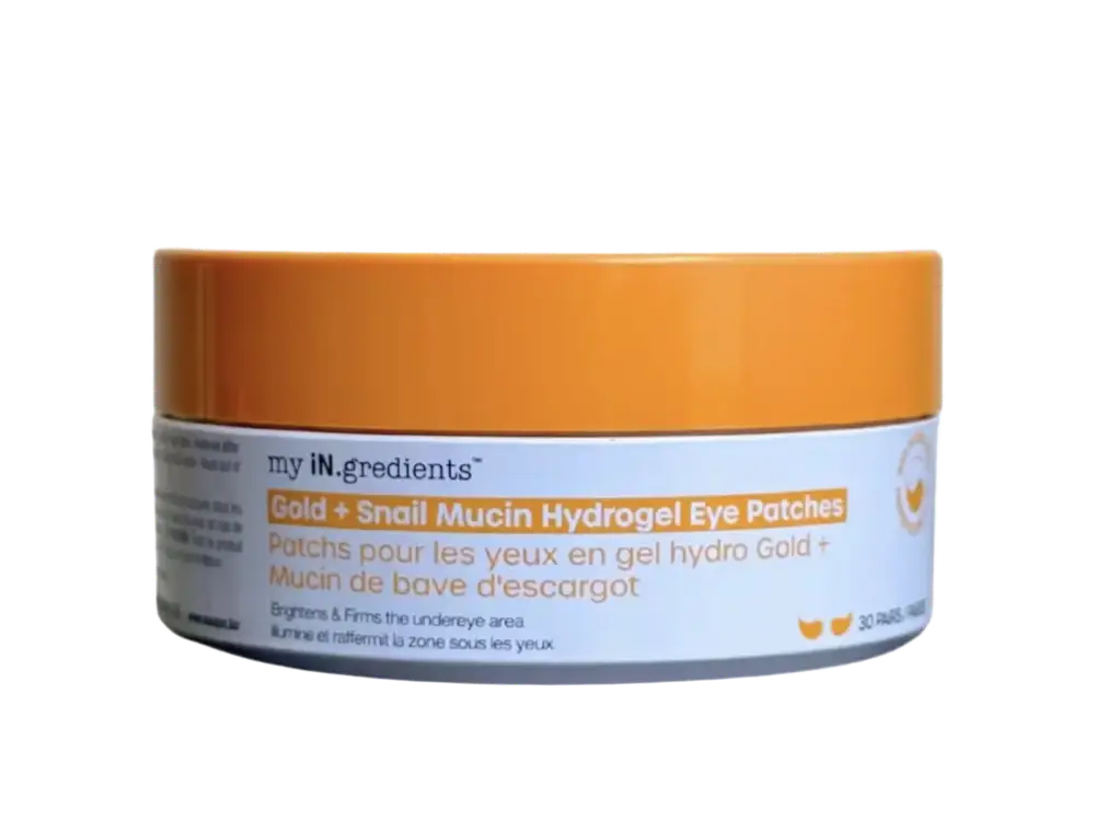 My iN.gredients Gold +Snail Mucin Hydrogel Eye Patches