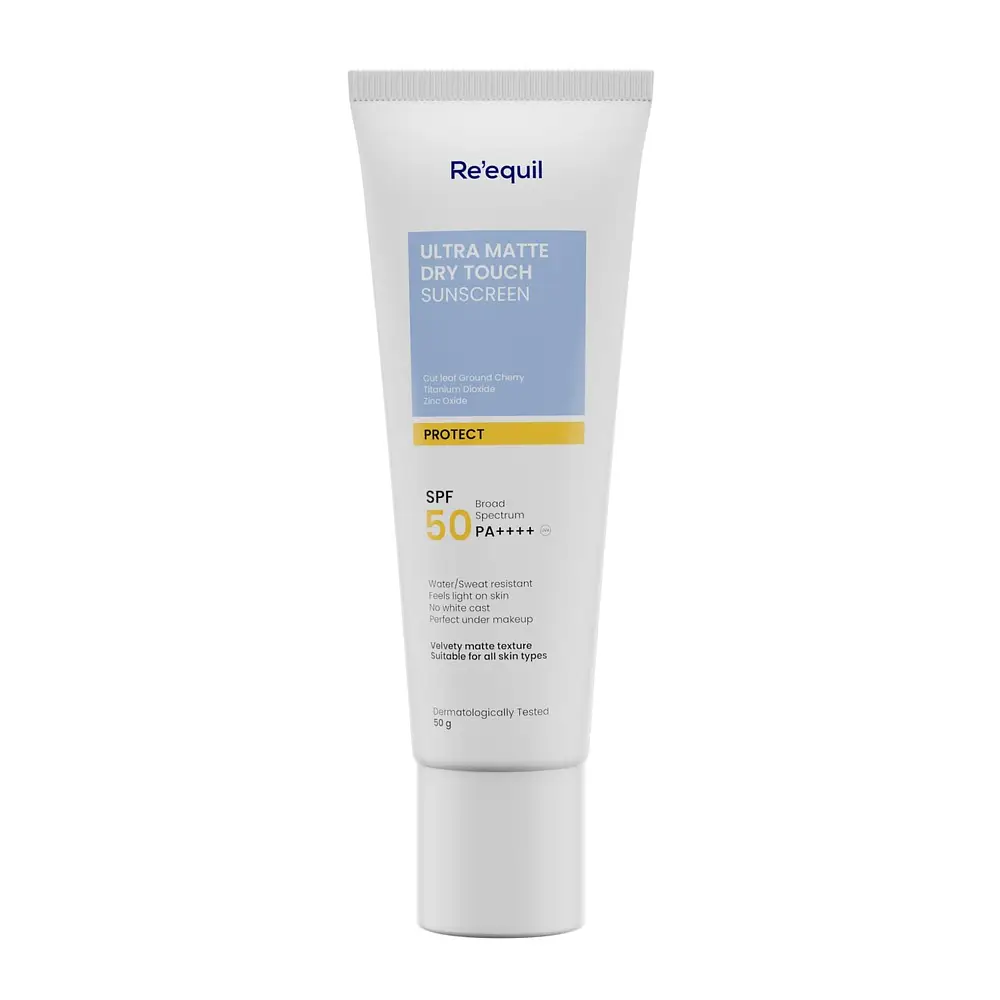 Re’equil Ultra Matte Dry Touch Sunscreen SPF 50