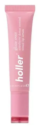 Holler and Glow Glaze Over Tinted Lip Serum Strawberry Donut
