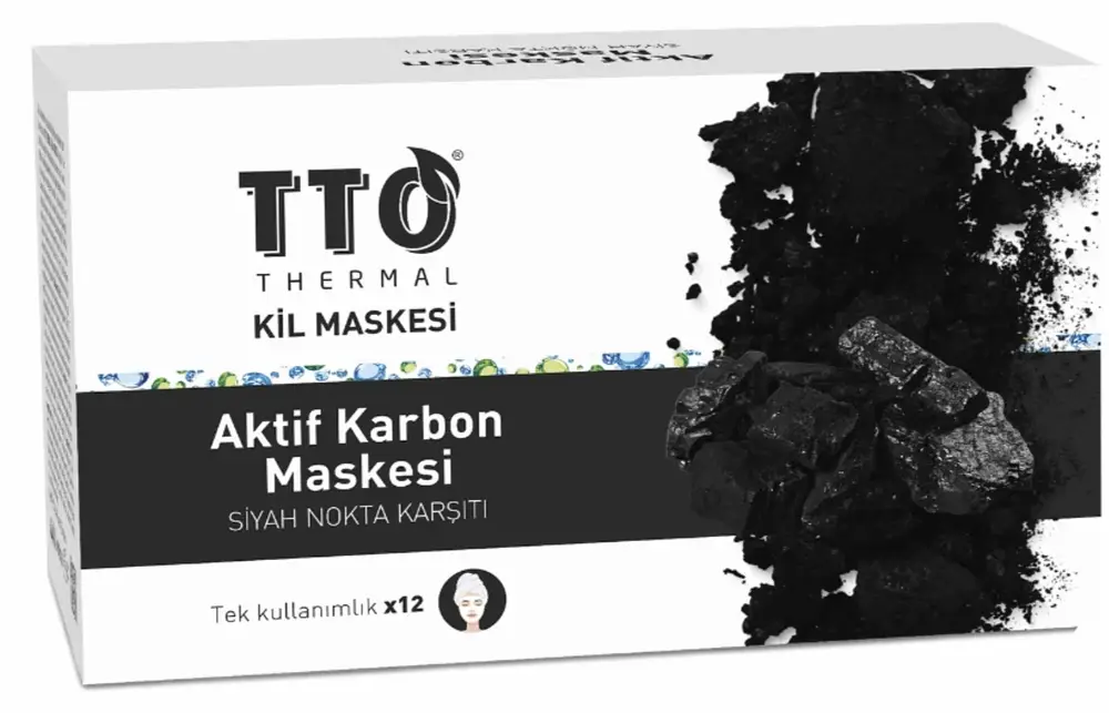 TTO Thermal Kil Maskesi Aktif Karbon