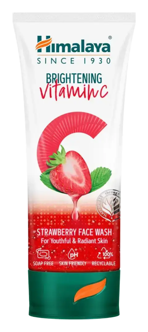 Himalaya Brightening Vitamin C Strawberry Face Wash