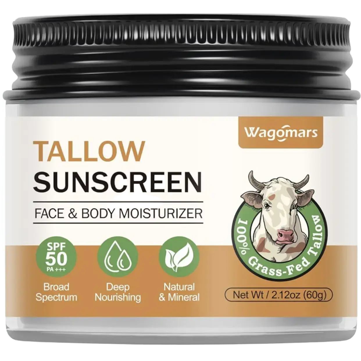 Wagomars Tallow Sunscreen SPF 50 PA+++