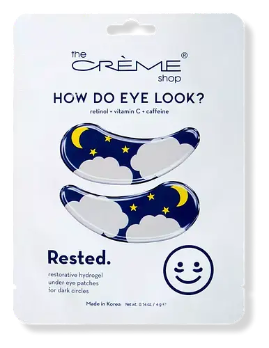 The Creme Shop How Do Eye Look? Rested Hydrogel Under Eye Patches