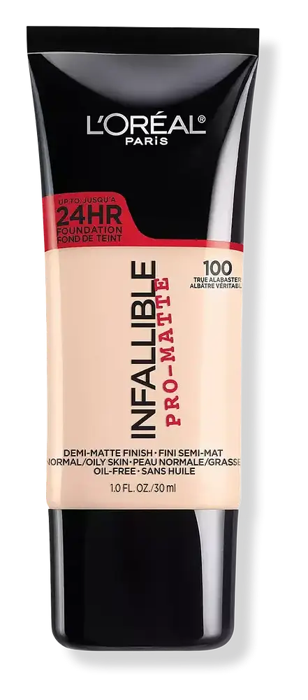 L'Oreal Infallible Pro-Matte Liquid Longwear Foundation 100 True Alabaster