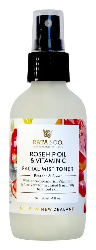 Rata & Co Rosehip Oil & Vitamin C Facial Mist Toner