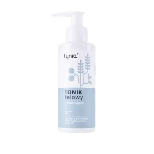 Lynia Tonik Żelowy Nawilżający z Mocznikiem, NMF i Prawoślazem  (Moisturizing Gel Toner with Urea, NMF, and Marshmallow)