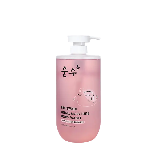 Pretty Skin Snail Moisture Body Wash