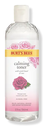 Burt's Bees Calming Toner with Witch Hazel & Rose