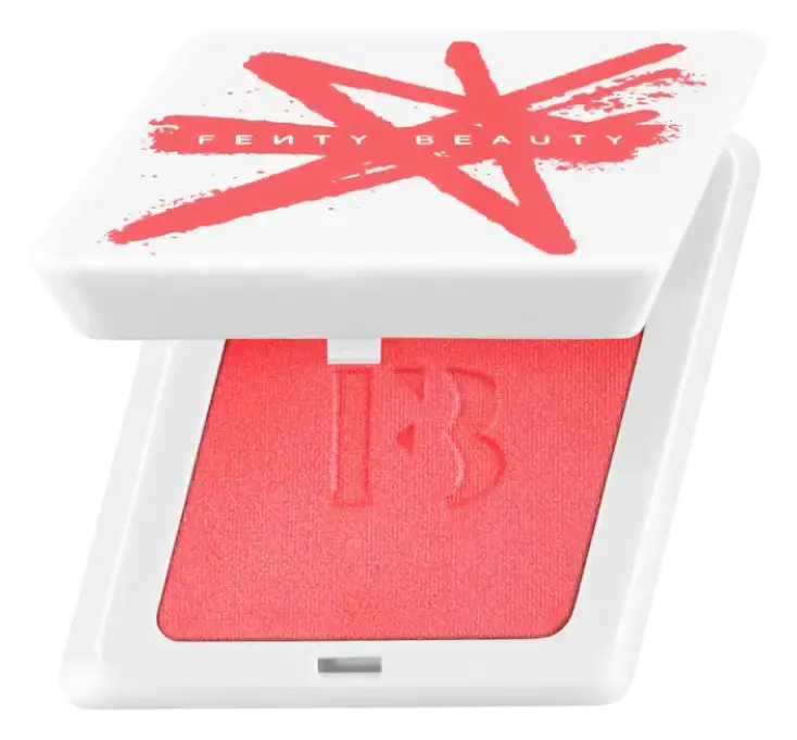 Fenty Beauty Cheeks Suede Powder Blush Lolly Poppy