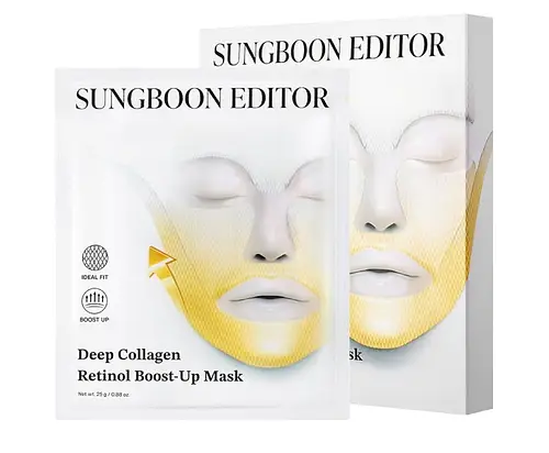Sungboon Editor Deep Collagen Retinol Tension Boost Up Mask