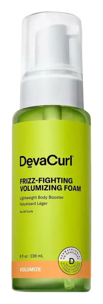 DevaCurl Frizz-Fighting Volumizing Foam Lightweight Body Booster