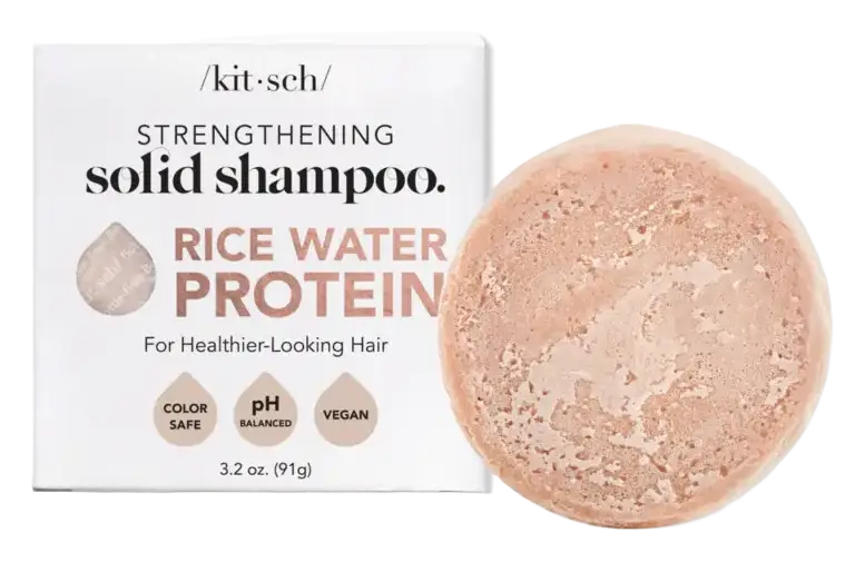 Kitsch Rice Water Shampoo Bar for Hair Growth