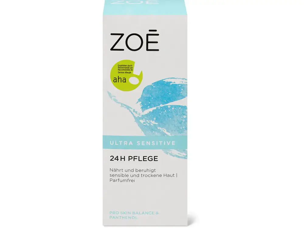 Zoe Ultra Sensitive 24h Pflege