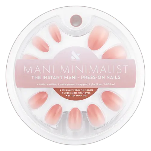 Olive & June Glue Press-Ons Short Blush Syrup Gradient