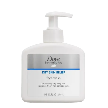 Dove DermaSeries Dry Skin Relief Milky Face Wash