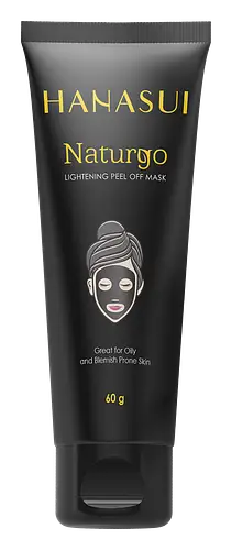 Hanasui Naturgo Peel Off Mask Black Tube