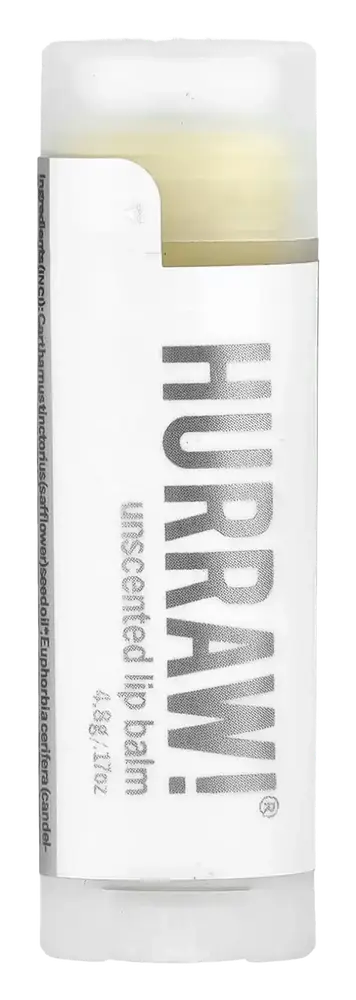 Hurraw! Unscented Lip Balm