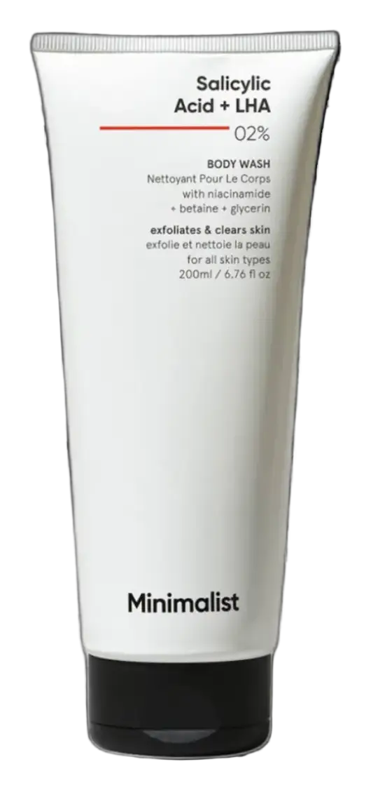 Minimalist Salicylic Acid + LHA 02% Body Wash