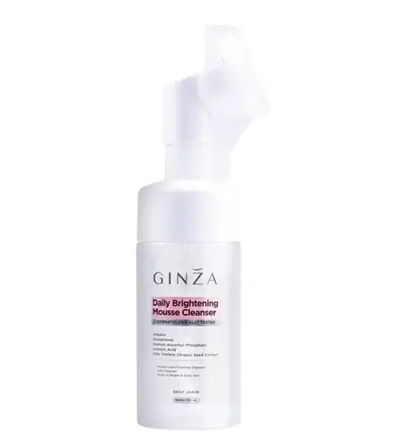 Ginza Daily Brightening Mousse Cleanser