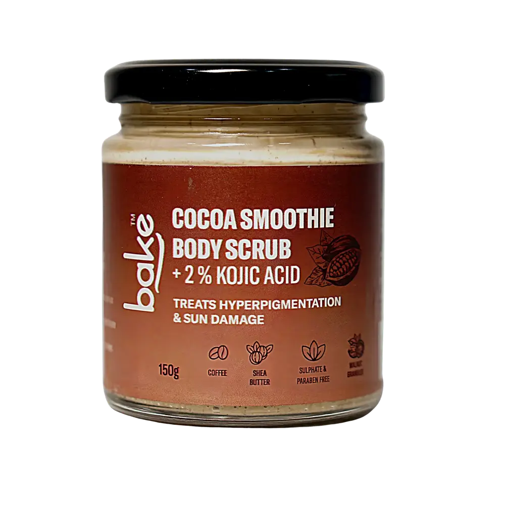 Bake Cocoa Smoothie Body Scrub + 2% Kojic Acid