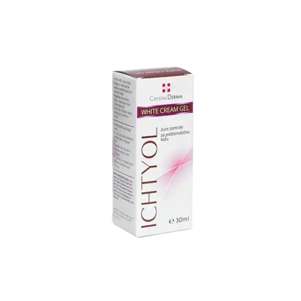 Crystal Derma Ichtyol White Cream Gel