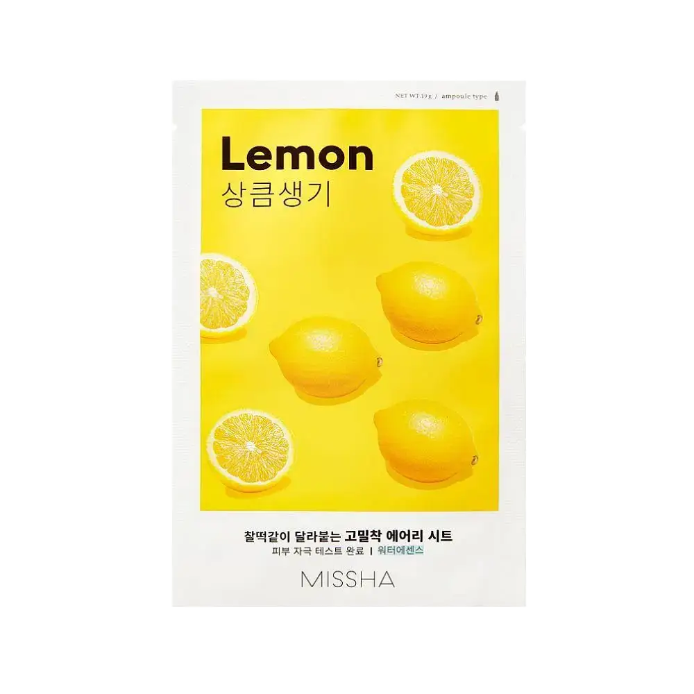 Missha Airy Fit Sheet Mask Lemon