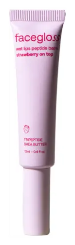 Facegloss Wet Lips Peptide Balm Strawberry on Top