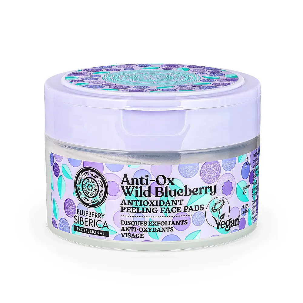 Natura Siberica Anti-Ox Wild Blueberry Antioxidant Peeling Face Pads