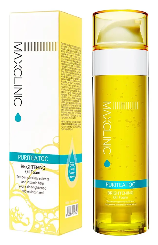 MAXCLINIC Puriteatoc Brightening Oil Foam