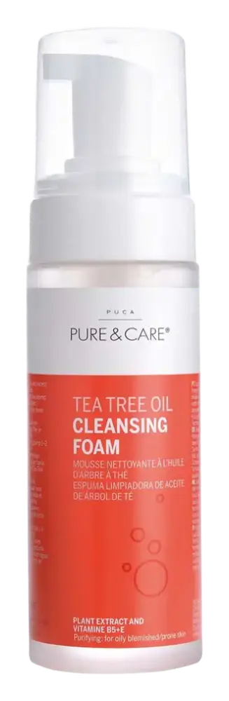 Puca – Pure & Care Cleansing Foam Tea Tree Oil
