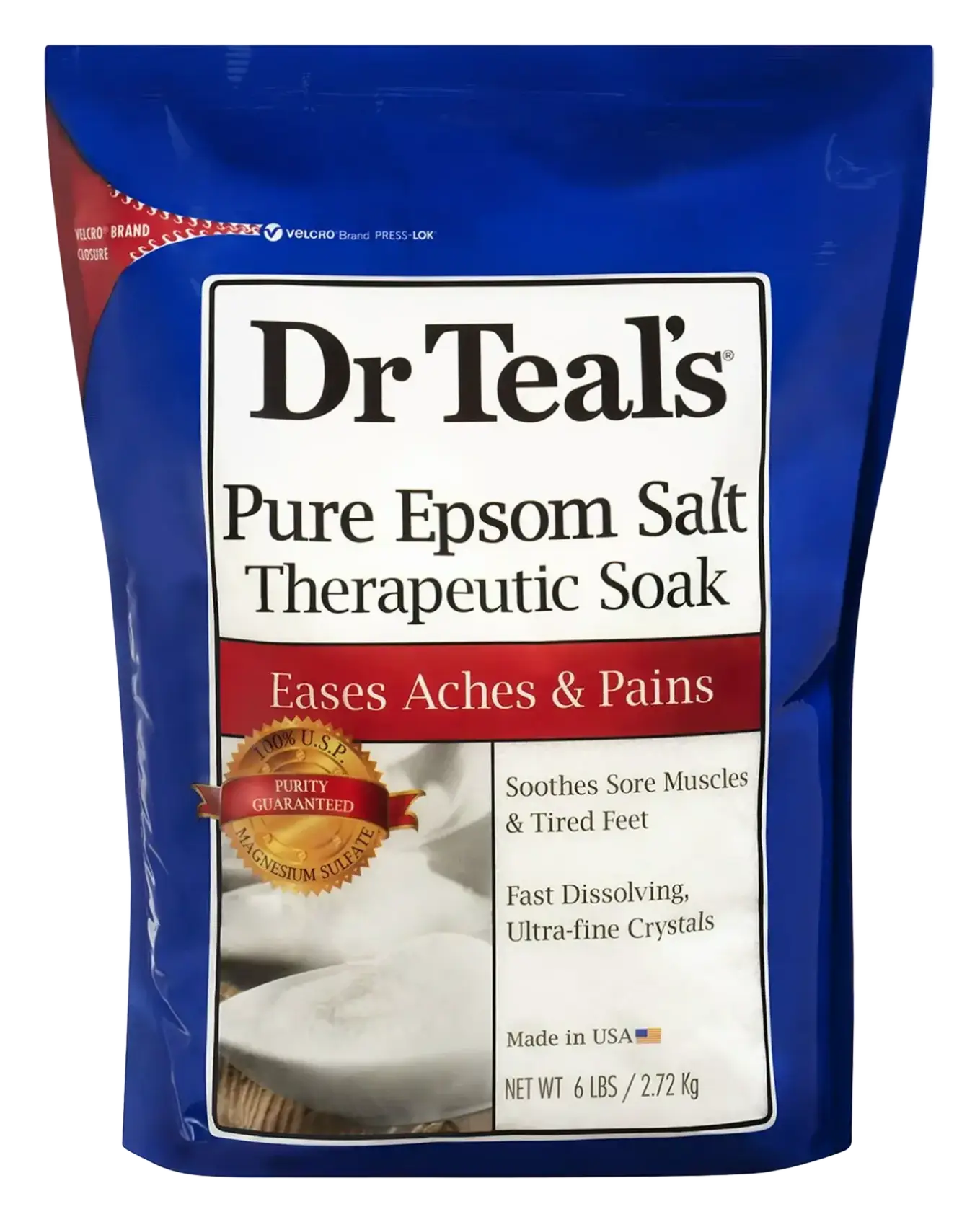 Dr Teal’s Pure Epsom Salt Soak (Fragrance-Free)