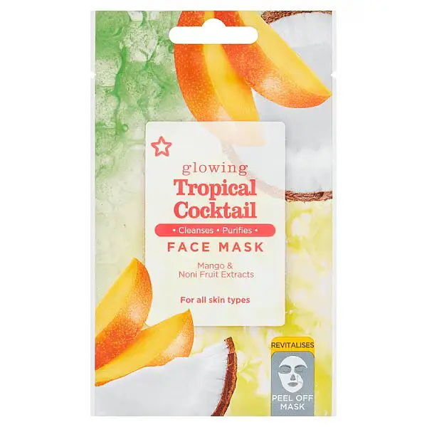 Superdrug Glowing Tropical Cocktail Face Mask