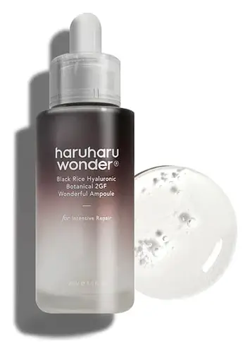 Haruharu Wonder Black Rice Hyaluronic Botanical 2GF Wonderful Ampoule