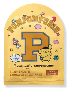 The Creme Shop Pompompurin Silky Smooth Animated Sheet Mask