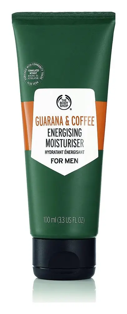 The Body Shop Guarana and Coffee Energizing Moisturizer For Men