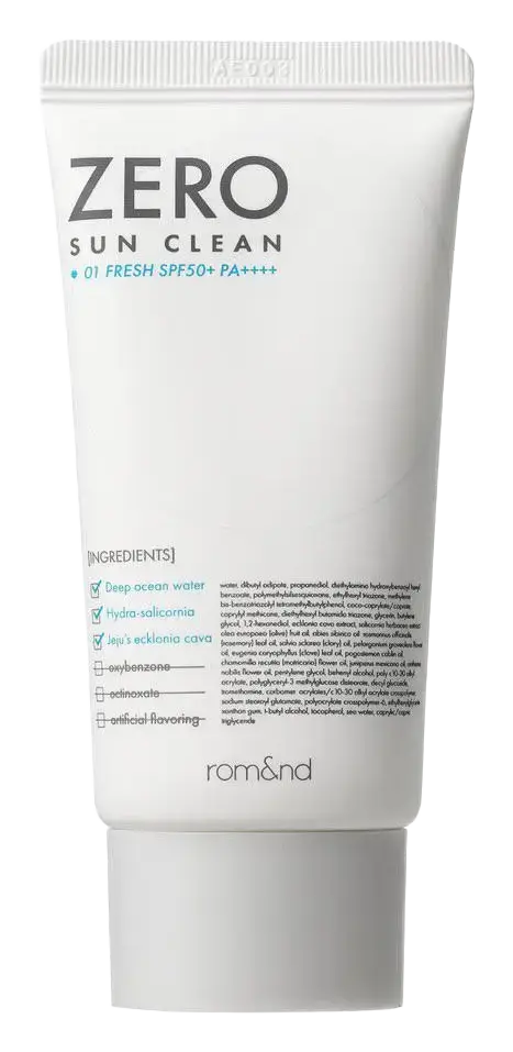 Romand Zero Sun Clean SPF 50+ Fresh