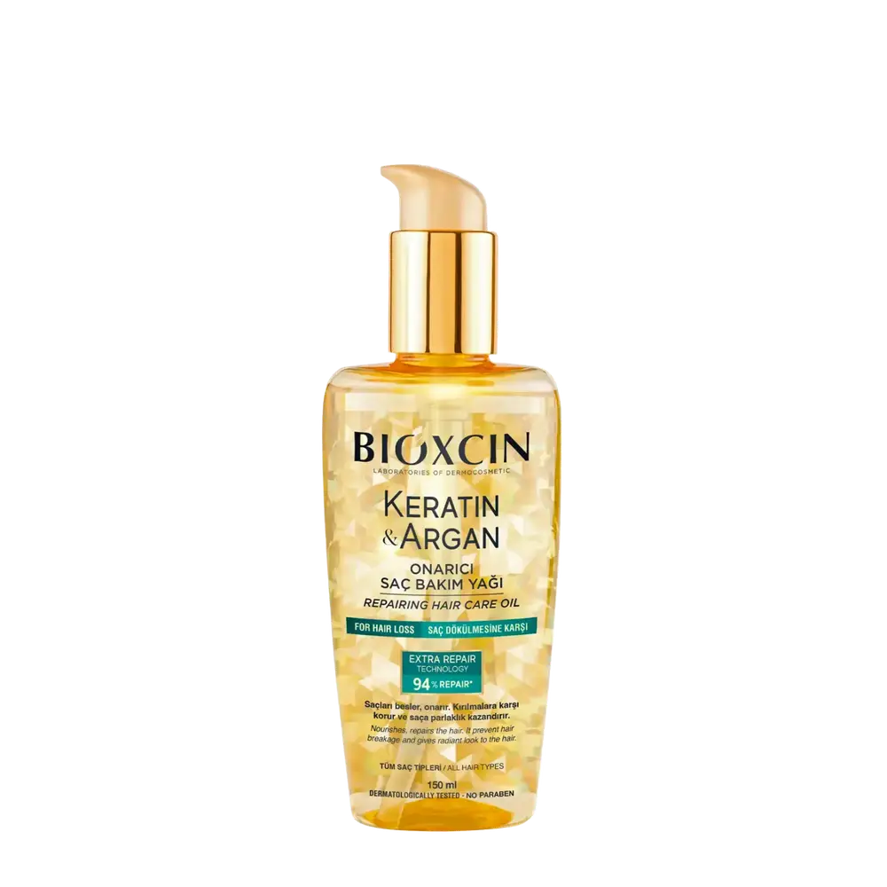 Bioxcin Keratin & Argan Repairing Hair Care Oil