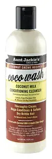 Aunt Jackie's Curls & Coils Coco Wash Coconut Milk Conditioning Cleanser