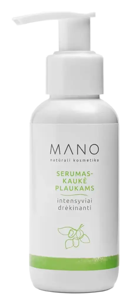 MANO Aliejinis Serumas/kaukė Intensyviai Drėkinantis Plaukus
