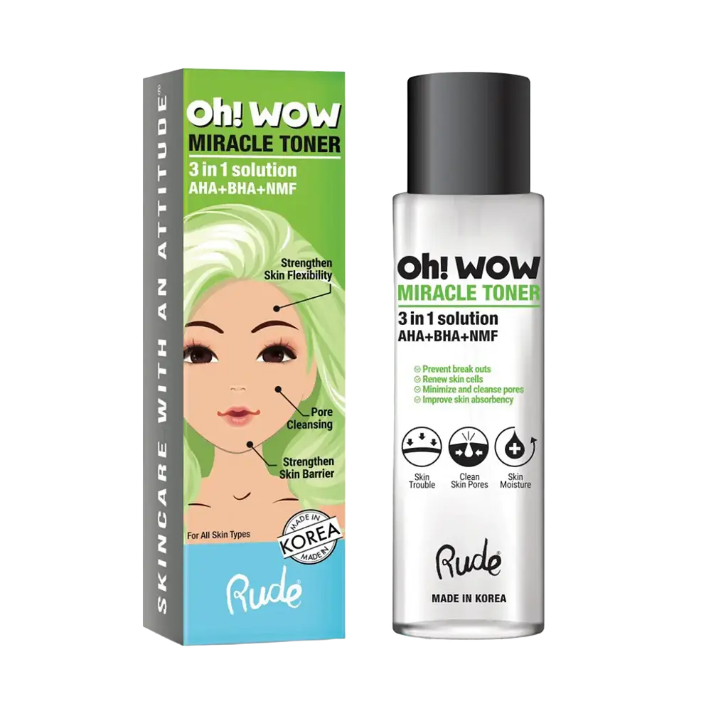 Rude Cosmetics Oh! Wow Miracle Toner