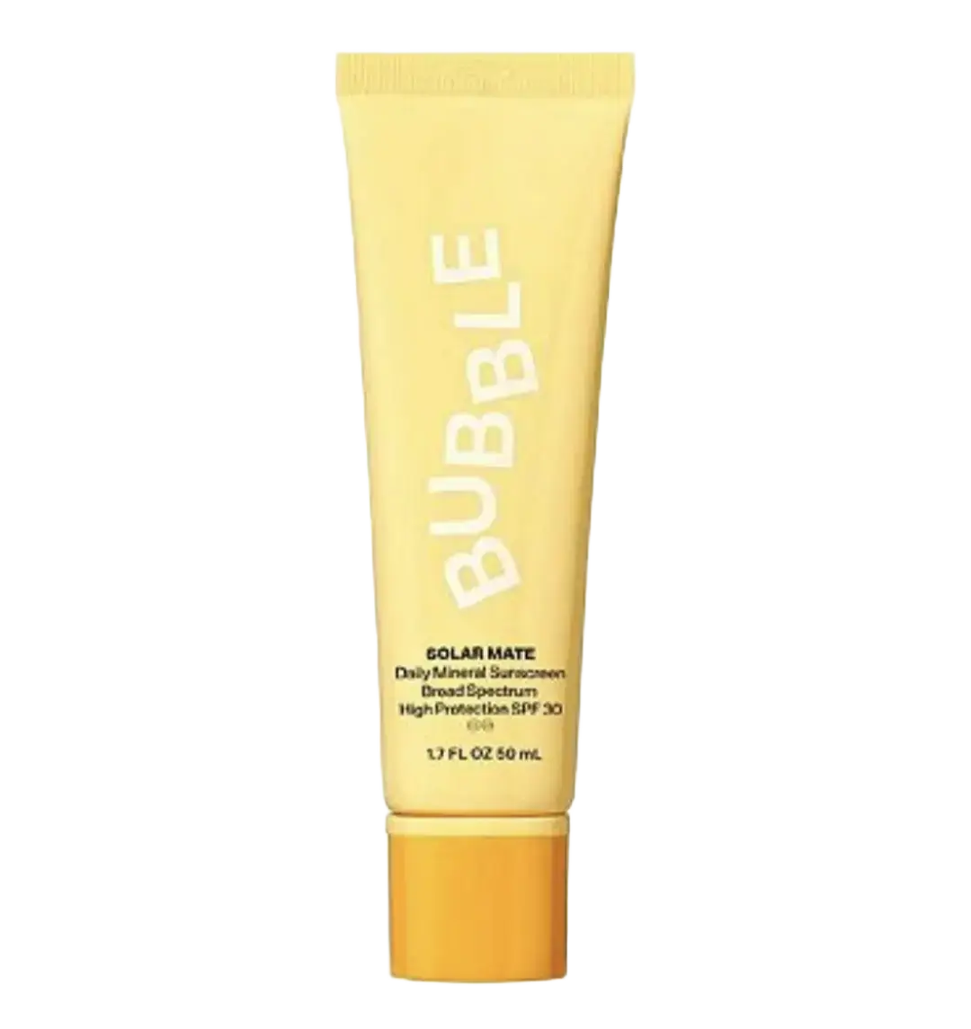 Bubble Solar Mate Daily Mineral Sunscreen SPF 30